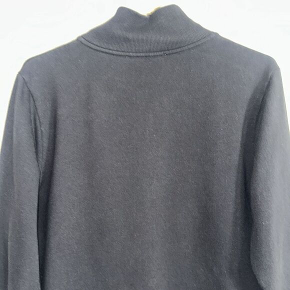 Celebrity X Cruises XL Black Full Zip Mock Neck Fleece Sweatshirt Jacket - Picture 4 of 11